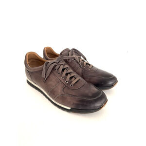 Magnanni Ibiza Sneakers 13M Gray Leather Casual Walking Cushion Classic Portugal